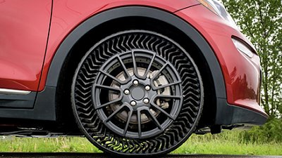 不爆胎兼不用充氣！米芝蓮無氣輪胎有望明年量產