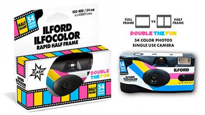 半格相機回歸，Ilford 用家即棄菲林機相片數量倍增