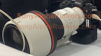 Sony 300mm f/2.8 GM 高清諜照流出