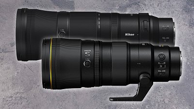 遠攝長砲集結，Nikon Z 600mm F6.3 尺寸比較