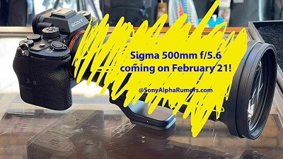 定焦長砲再度君臨！傳 Sigma 將推出 500mm F5.6