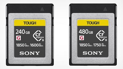 Sony 更新 CFexpress Type B，480GB 版本狂飆 1750MB/s 寫入