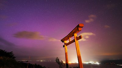 太陽風暴猛吹，低緯度地區極光頻現