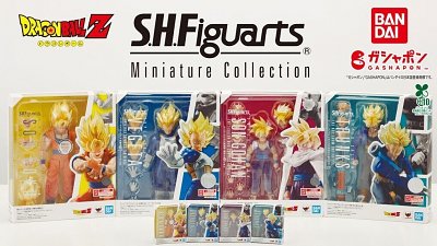 Bandai 大小通吃︰龍珠 SHF 微縮變扭蛋？