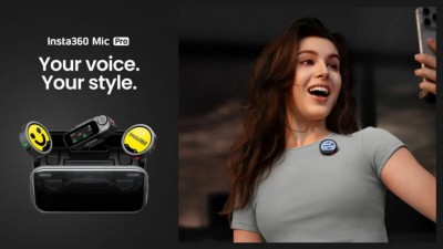 Insta360 Mic Pro 發表！首創 E-Ink 屏幕兼自由切換多種收音指向