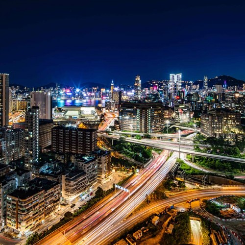 城市夜景 