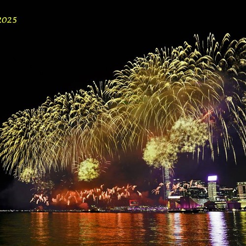 國慶煙花秀 1-4 (Celebrating National Day Firework Show 1-4)