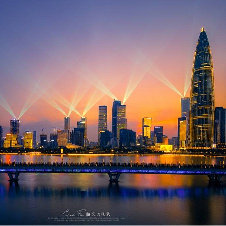 深圳灣日落