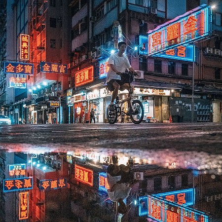 夜遊旺角