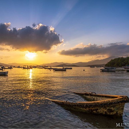 夕陽時份.