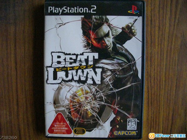 参考 正版PS2劲好玩动昨game (Beat Down) - 