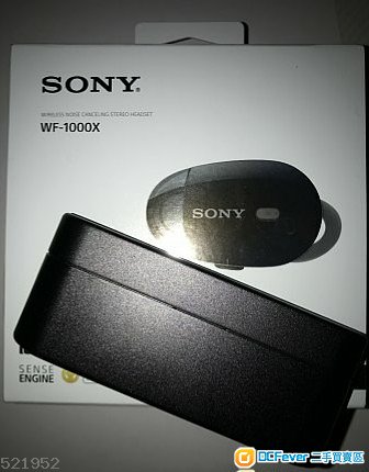 出售 SONY WF-1000X 黑色 真无线蓝芽降躁耳