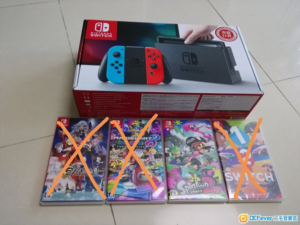 出售 99%新 Nintendo Switch 任天堂 红蓝主机