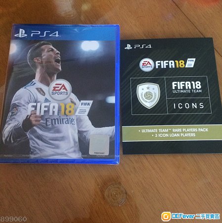出售 PS4 Fifa 18 & code - DCFever.com