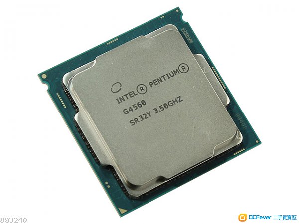 出售 Intel G4560 CPU 行货有保养 - DCFever.c