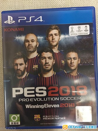 出售 PS4 PES 2018 - DCFever.com