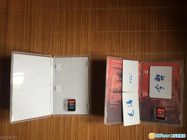 出售 放 MARIO ODYSEEY( 有AMIIBO 卡) 同街