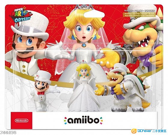 出售 Switch Super Mario Odyssey amiibo卡 彩