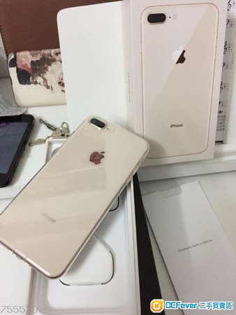 出售 iphone 8plus 256G 金 有单有Apple Care 