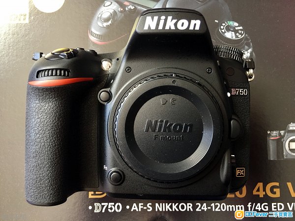 出售 Nikon D750 body 行货 99%新 保养至 12-