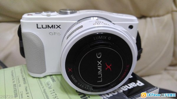 panasonic gf6 body with 14-42mmx lens kit set 白色