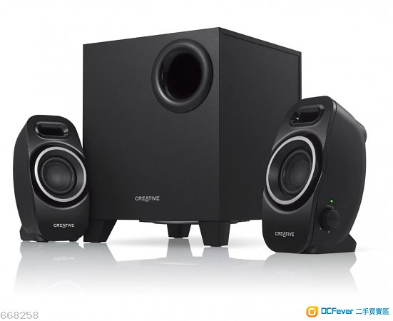 90%new creative a250 2.1电脑喇叭多媒体音箱