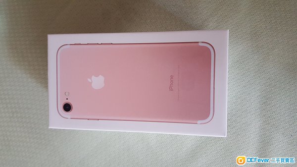 出售全新原封香港行货 iphone 7 plus 128g 粉红色,可即日交收