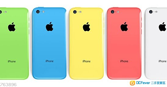 iphone 5c 8gb 美版啊冇鎖機 五隻顏色