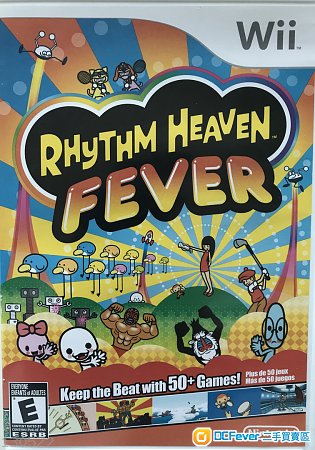 nintendo wii 美版 rhythm heaven fever