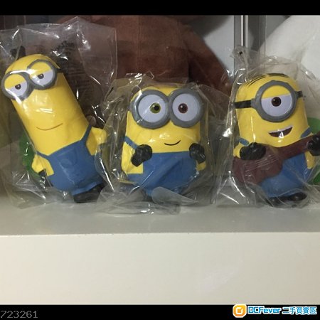 全新未柝 正版 坏蛋奖门人 迷你兵团 minions stuart kevin bob bello