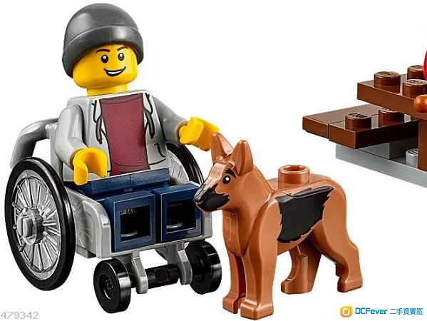 lego city wheelchair 轮椅 $70
