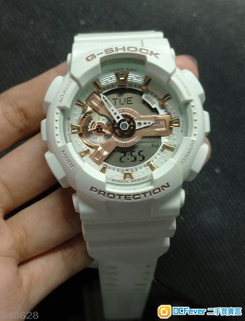 g-shock ga-110 白金版white gold