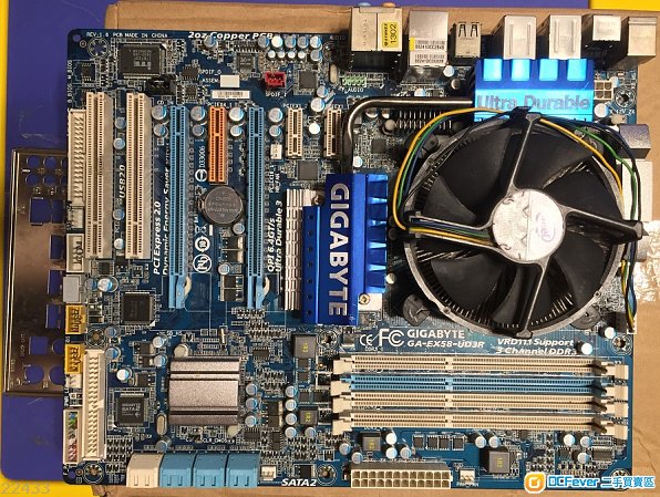 gigabyte ga-ex58-ud3r 主板   intel xeon x5550 cpu (x58 lga1366)