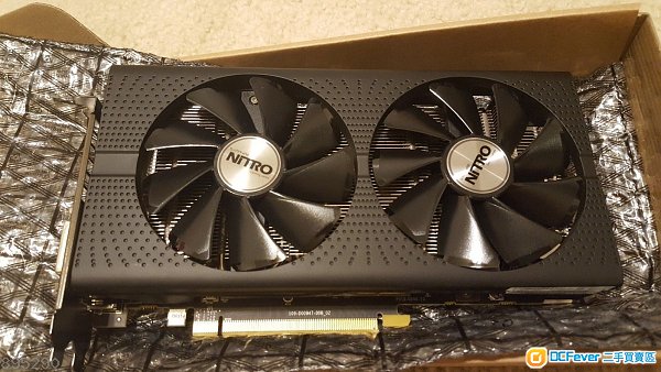 sapphire rx 570 nitro  4gb 99% new