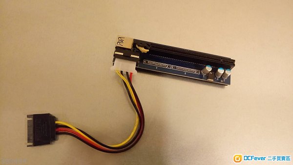 矿机pcie 延长线 riser 以太 bitcoin